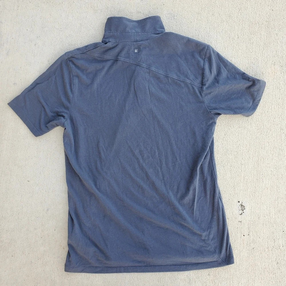 Volcom Men's Polo Shirt Charcoal Gray Short Sleeve Classic Size Small - Picture 12 of 16